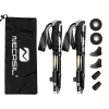 1PC Gold 5-Section Folding Cross-Country Pole, Adjustable Lightweight Hiking Stick for All Terrain Walking