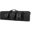 Rifle Bag, 42 inch Tactical Double Long Gun Bag, Soft Rifle Case with Lockable Zipper, Portable Handle & Shoulder Strap