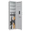 53" Passwod Touch Panel In-Wall Safe,Hidden Wall Gun Safe for Rifles with Adjustable Shelves