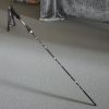 5-Section Collapsible Hiking Poles - Lightweight Trekking Poles with Secure External Lock, Adjustable Length